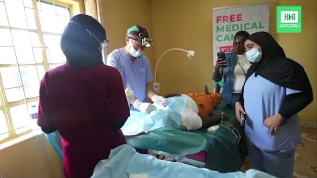 Free medical camp in Kenya video